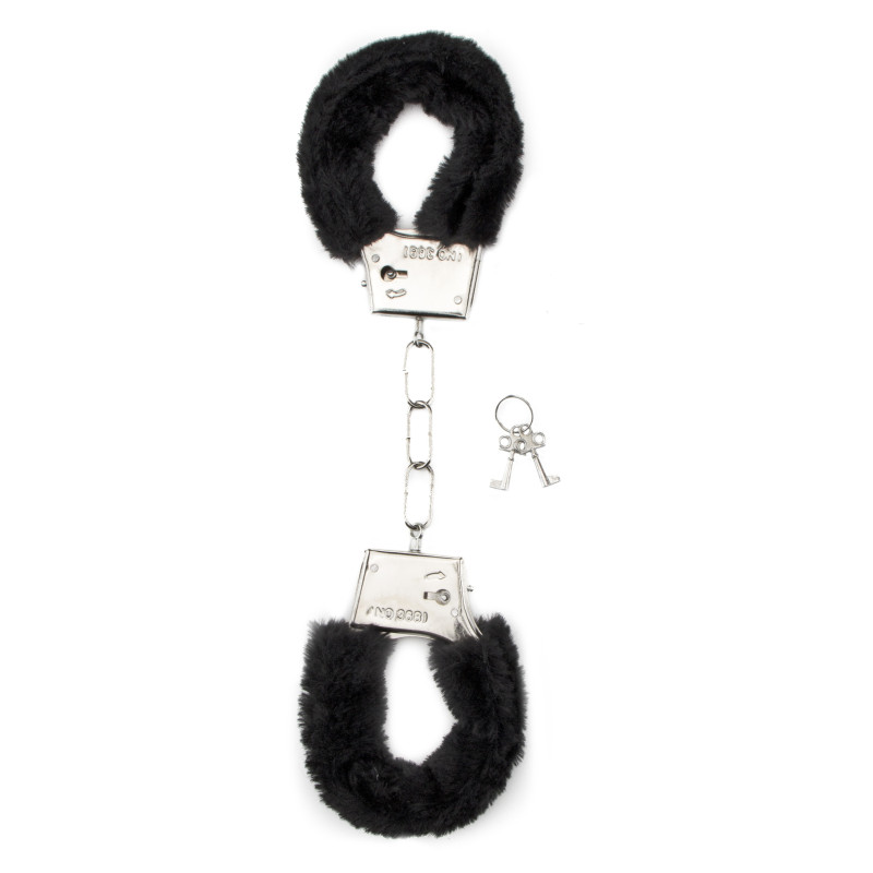  Menottes en fourrure Furry - Black